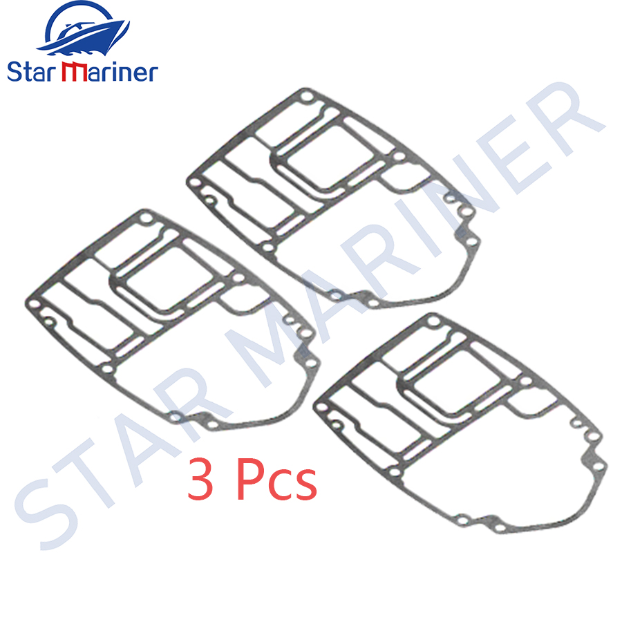Outboard Motor 40Hp 2 Stroke - 66T-45113-A0 Gasket Casing Atas 3 Pcs