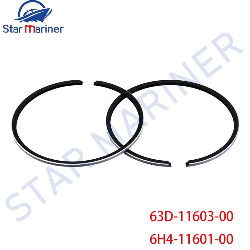 Outboard Motor 40Hp 2 Stroke - 63D-11603-00-00 Set Ring Piston (Std) 67MM