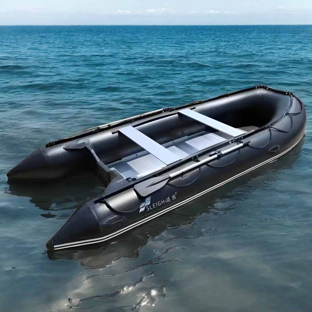Inflatable Boat 3.3M Pvc - Perahu Karet Sport Yacht 10.8FT 3.3m