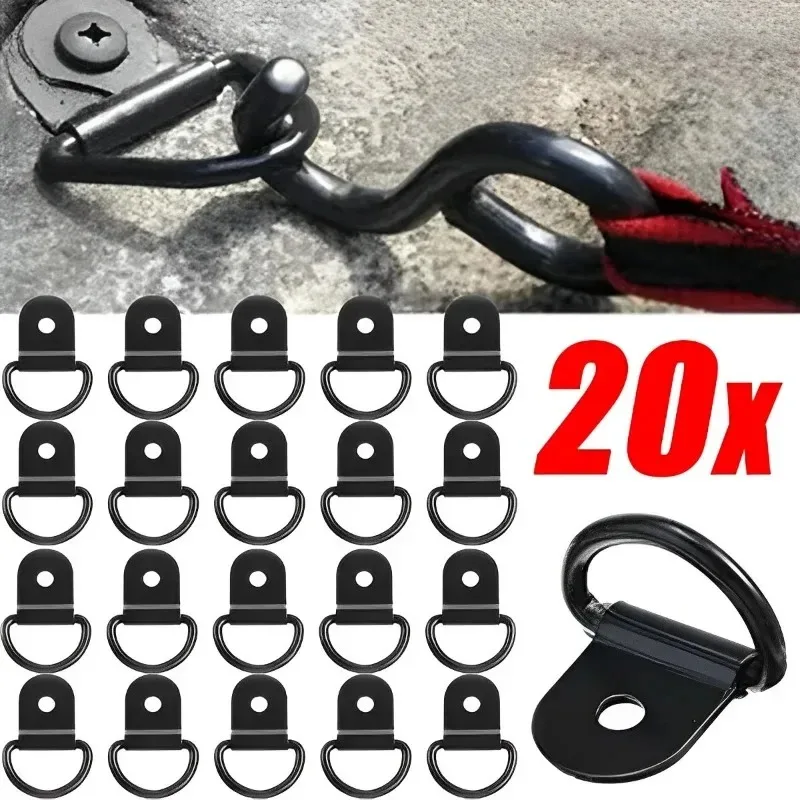 Boat Trailer Winch Strap - 20/10 Buah D Bentuk Kait Tarik