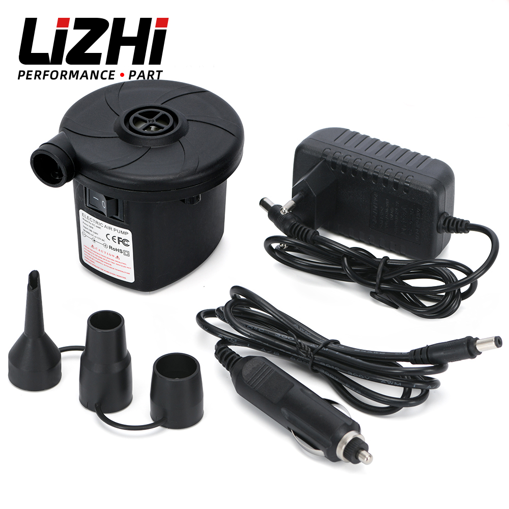 Inflatable Boat Electric Pump - Pompa Udara Mobil Listrik Portabel 12V,