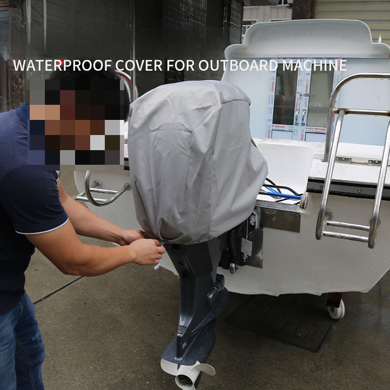Outboard Motor Cover Waterproof - Sarung pelindung matahari tebal tahan air,
