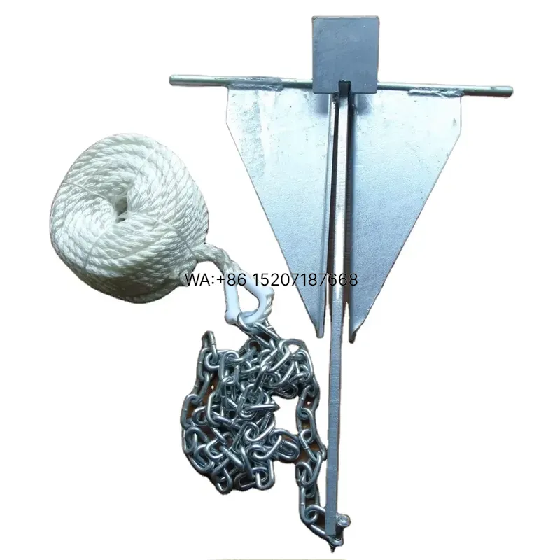 Boat Anchor Kit Galvanized - Wmwmnu untuk Aksesori Perahu, Jangkar Galvanis