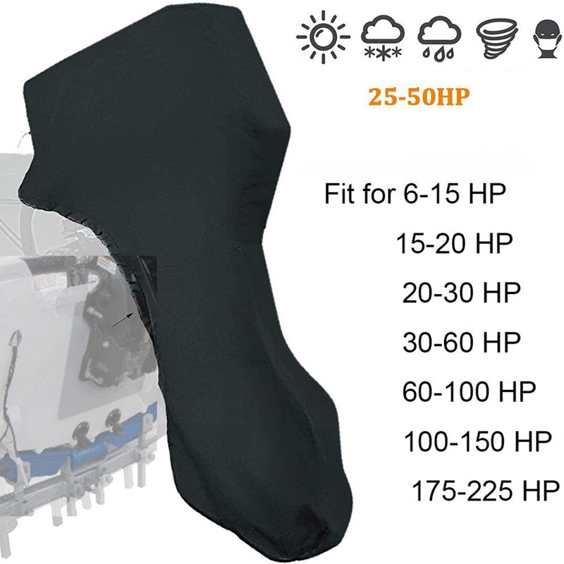 Outboard Motor Cover Waterproof - Penutup Motor Perahu Tahan Air Anti