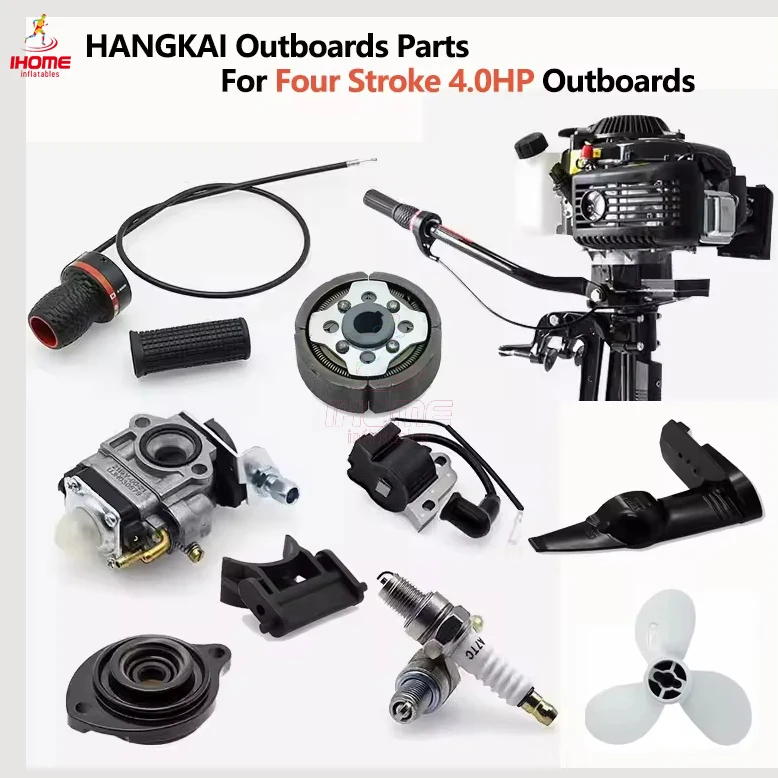 Electric Outboard Motor 3Hp - HANGKAI empat tak 4HP bagian untuk