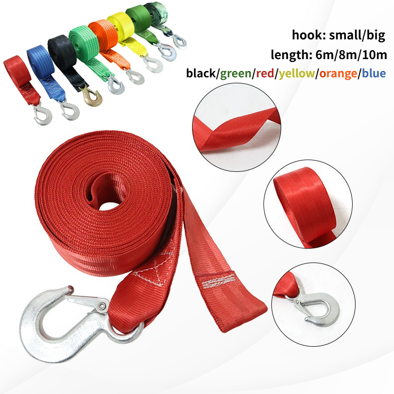 Boat Trailer Winch Strap - 1 Buah Tali Winch dengan Kait