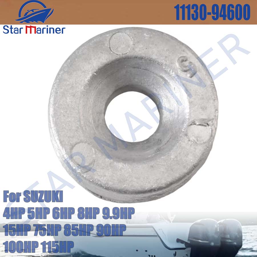 Outboard Motor 6Hp 4 Stroke - 11130-94600 Anoda untuk Motor Luar SUZUKI
