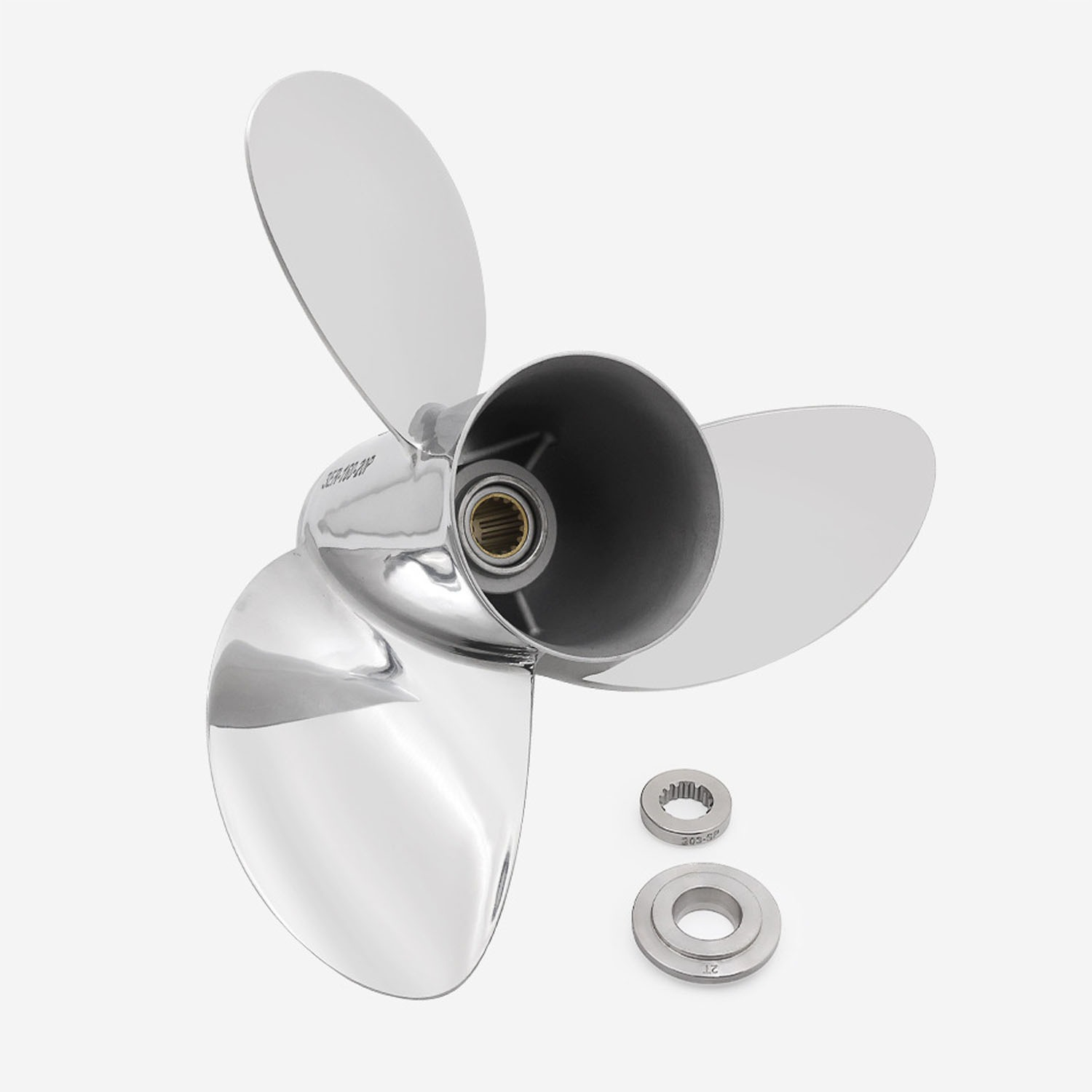 Baling-baling Motor Tempel Baj - Outboard Motor Propeller Stainless ulasan dan harga