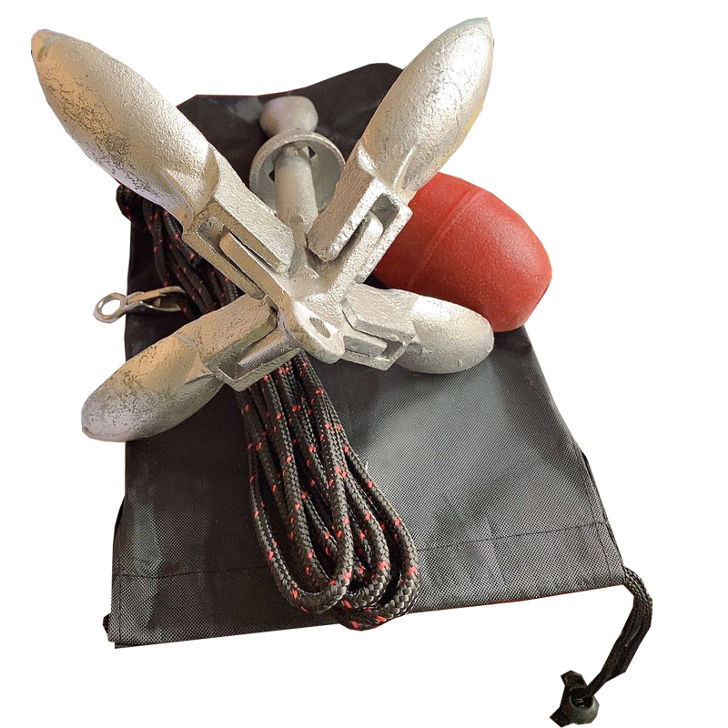 1.5 Lbs 0.7Kg Kayak Laut Alat  - Boat Anchor Kit Galvanized ulasan dan harga