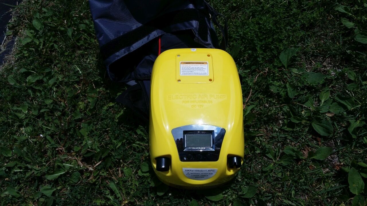Pompa Listrik Digital Bertekan - Inflatable Boat Electric Pump ulasan dan harga