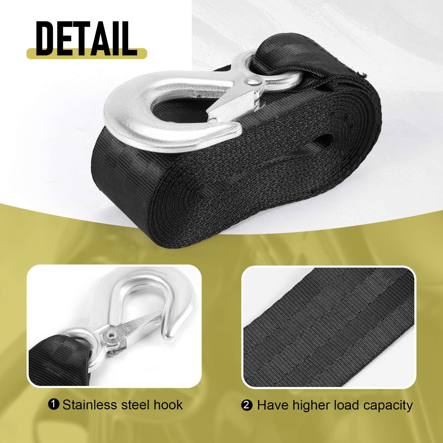AEF5-Pengganti Tali Winch Trai - Boat Trailer Winch Strap ulasan dan harga