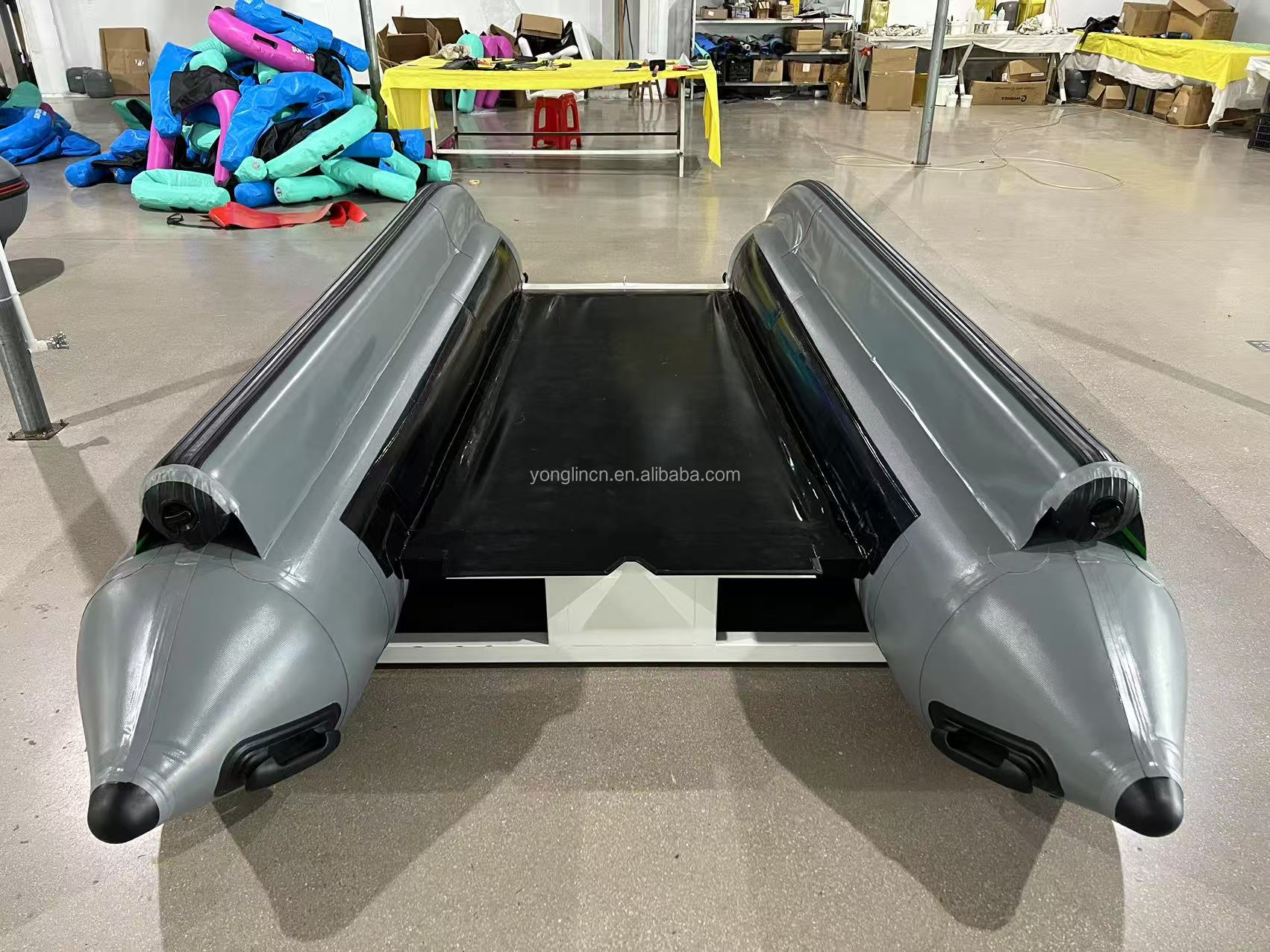Perahu Katamaran Pontoon Infla - Inflatable Boat 3.3M Pvc ulasan dan harga