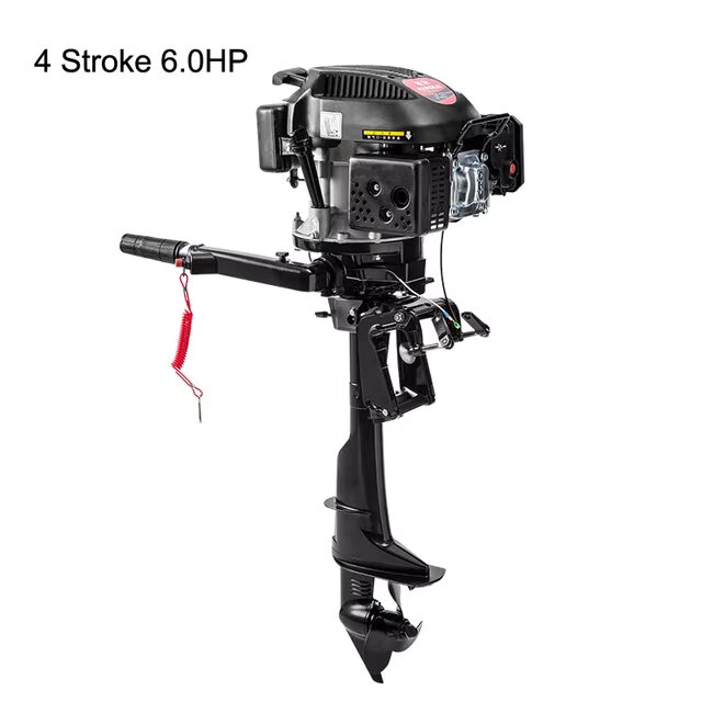 Mesin Motor Tempel Kapal 4 Tak - Outboard Motor 6Hp 4 Stroke ulasan dan harga