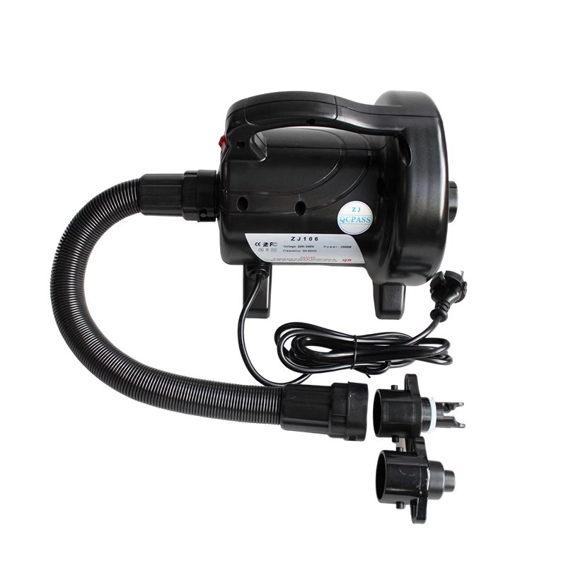 ZJ106 1200W Pompa Perahu Tiup  - Inflatable Boat Electric Pump ulasan dan harga