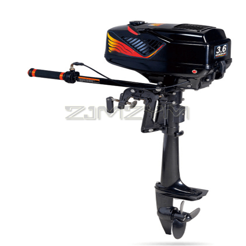 Motor Tempel 2 Tak 3.6HP Berpe - Electric Outboard Motor 3Hp ulasan dan harga