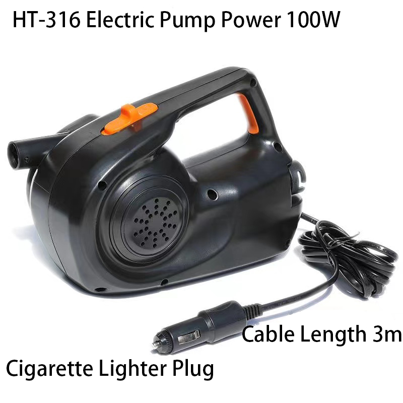 Pompa udara tiup elektrik HT-3 - Inflatable Boat Electric Pump ulasan dan harga