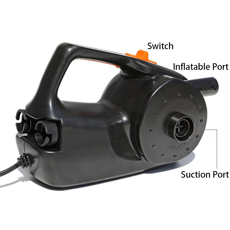 Pompa udara tiup elektrik HT-3 - Inflatable Boat Electric Pump ulasan dan harga