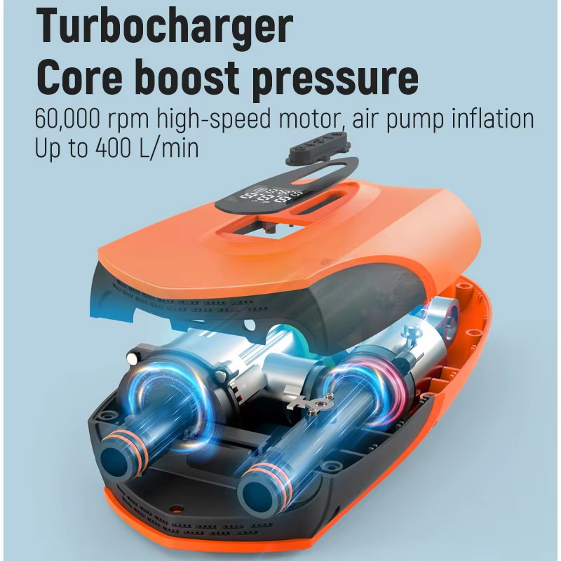 Pompa Udara Listrik Portabel u - Inflatable Boat Electric Pump ulasan dan harga
