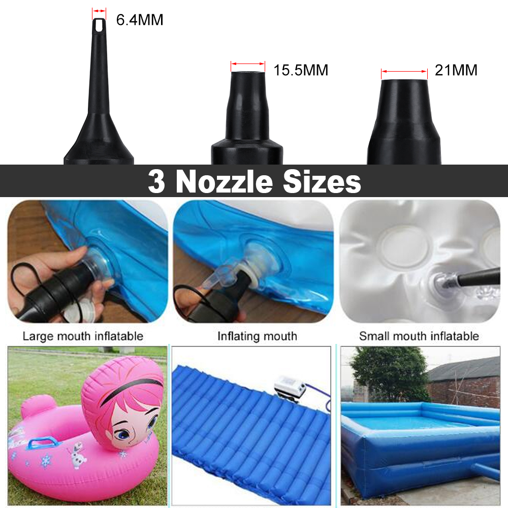 Pompa Udara Mobil Listrik Port - Inflatable Boat Electric Pump ulasan dan harga