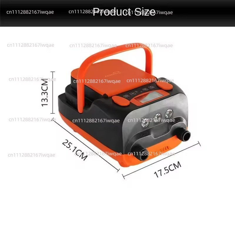 Pompa SUP Tiup Isi Ulang HT-79 - Inflatable Boat Electric Pump ulasan dan harga