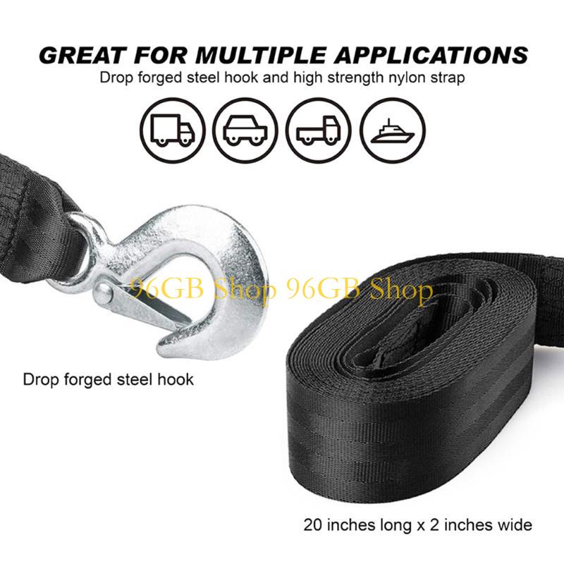Perlengkapan Transportasi Laut - Boat Trailer Winch Strap ulasan dan harga