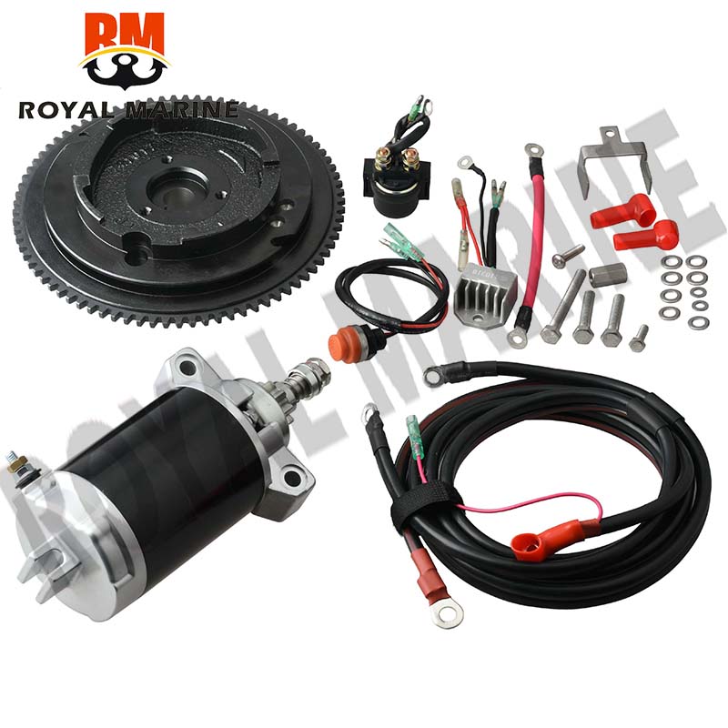 Kit Starter Elektrik Untuk Mot - Outboard Motor 4 Stroke 15Hp ulasan dan harga