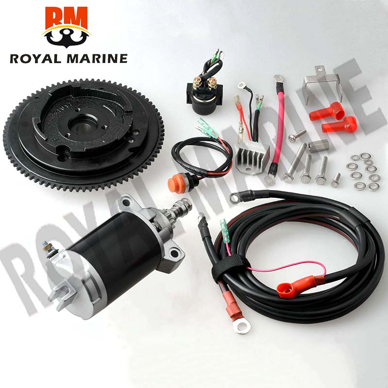 Kit Starter Elektrik Untuk Mot - Outboard Motor 4 Stroke 15Hp ulasan dan harga