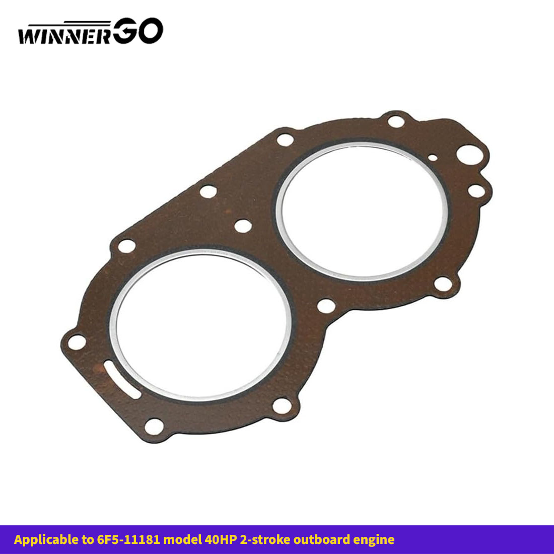 6F5-11181-A2 Gasket Kepala Sil - Outboard Motor 40Hp 2 Stroke ulasan dan harga