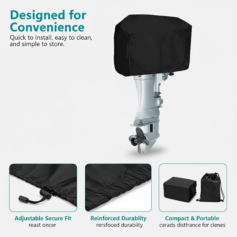 Penutup Motor Tempel Lengkap 1 - Outboard Motor Cover Waterproof ulasan dan harga