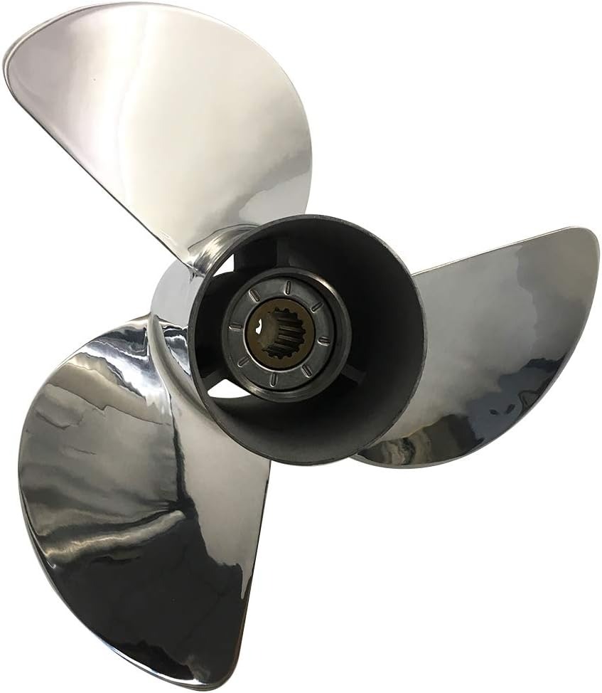 Baling-baling Baja Tahan Karat - Outboard Motor Propeller Stainless ulasan dan harga
