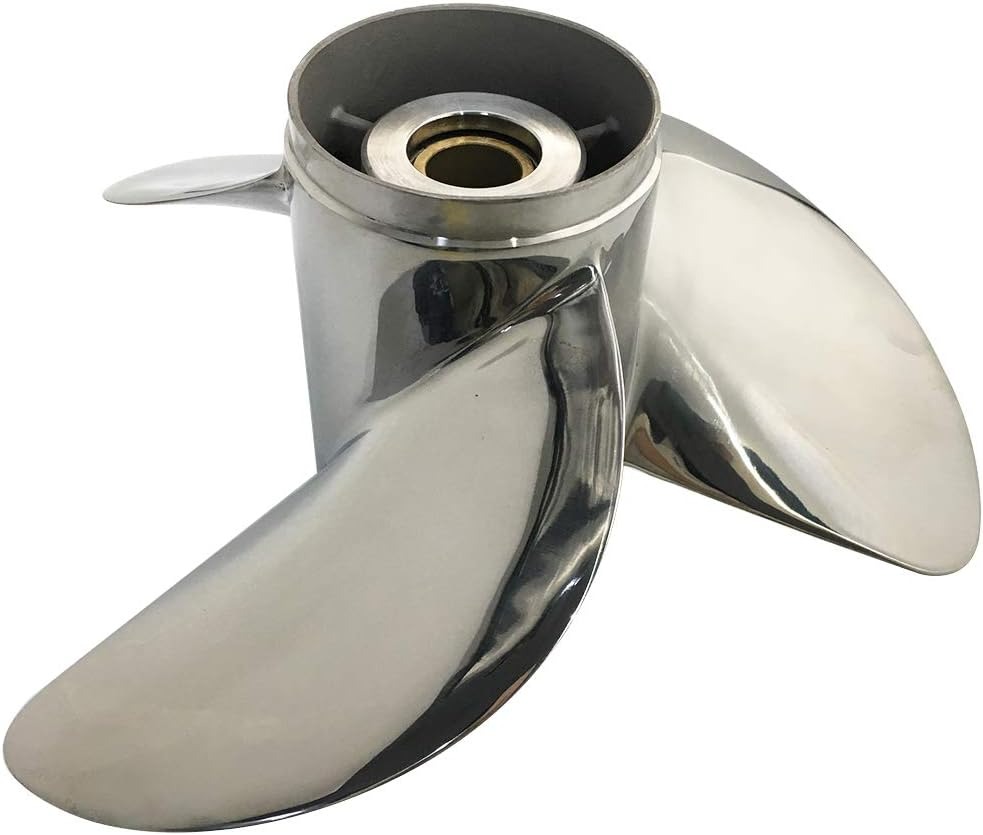 Baling-baling Baja Tahan Karat - Outboard Motor Propeller Stainless ulasan dan harga