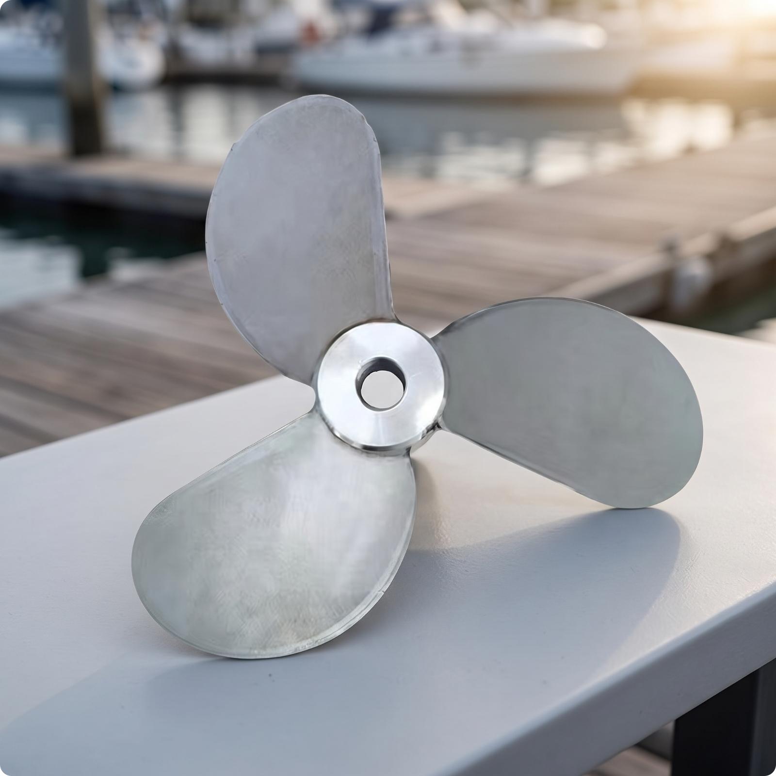 Baling-baling untuk Mesin Temp - Outboard Motor Propeller Stainless ulasan dan harga