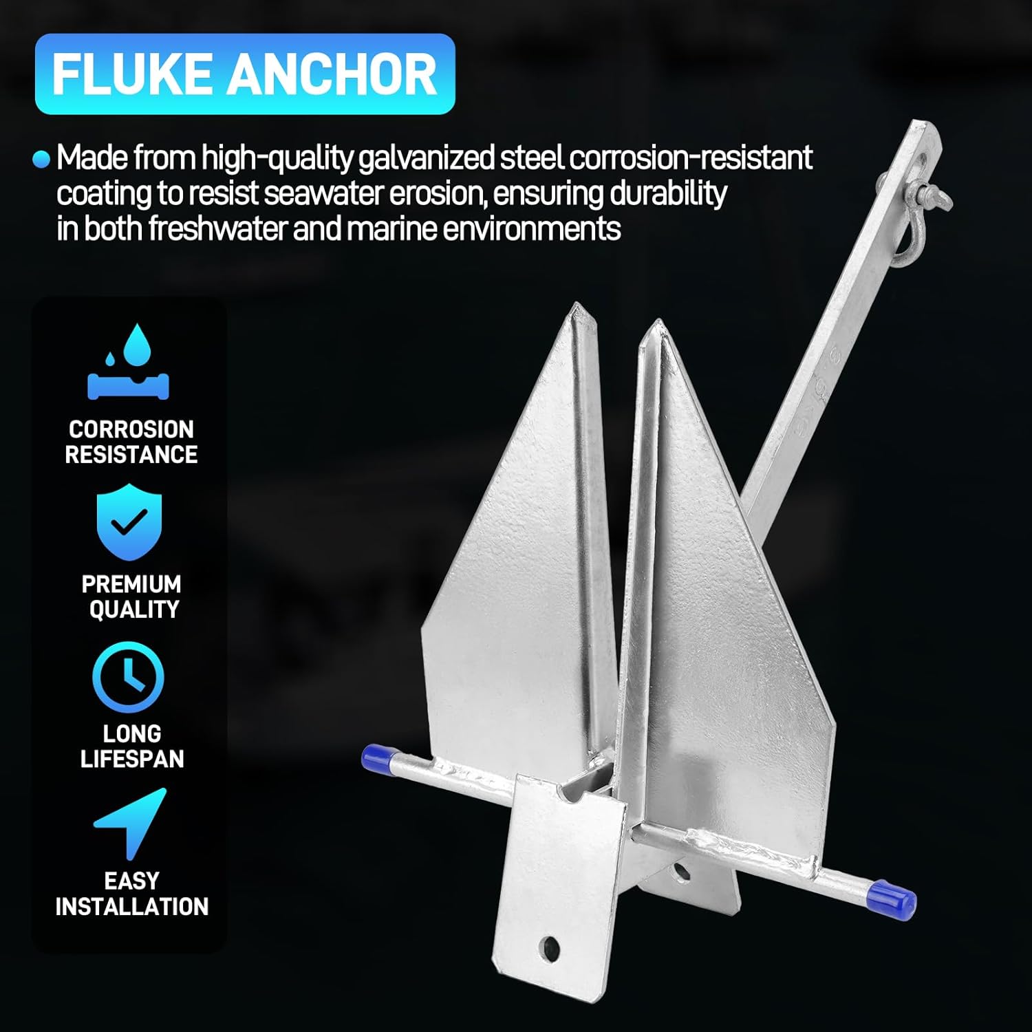 Kit Jangkar Kapal Tugas Berat  - Boat Anchor Kit Galvanized ulasan dan harga