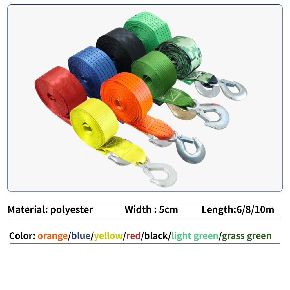1 Buah Tali Winch dengan Kait  - Boat Trailer Winch Strap ulasan dan harga