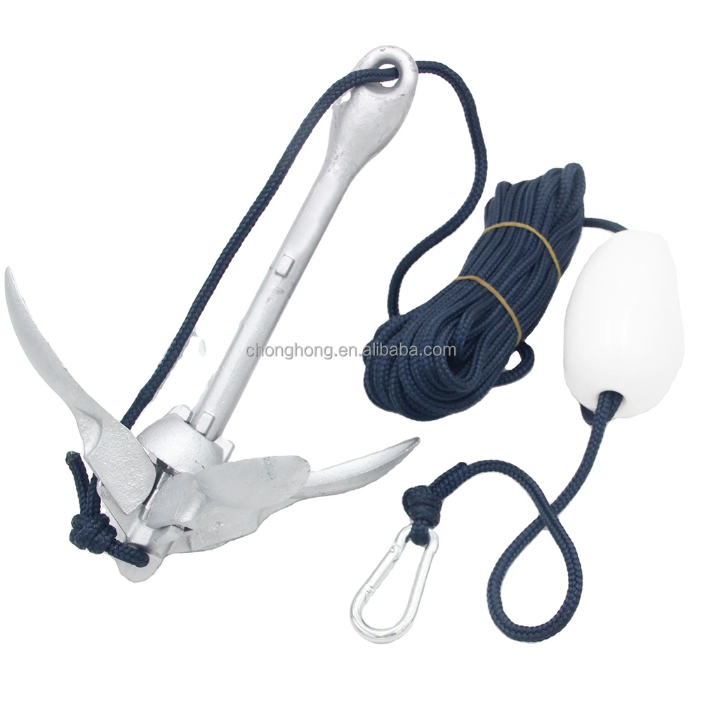 Jangkar Grapnel Galvanis Laut  - Boat Anchor Kit Galvanized ulasan dan harga