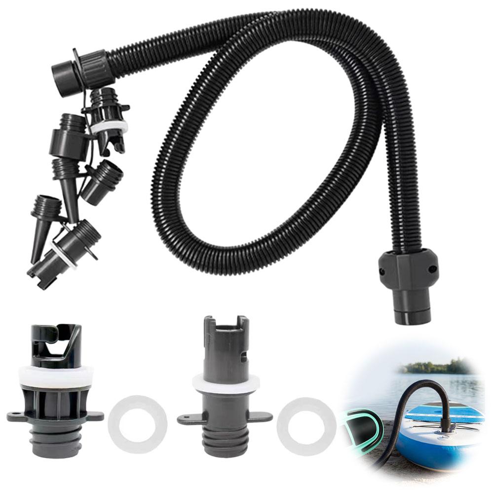 Kit Selang Udara dengan 7 Noze - Inflatable Boat Electric Pump ulasan dan harga