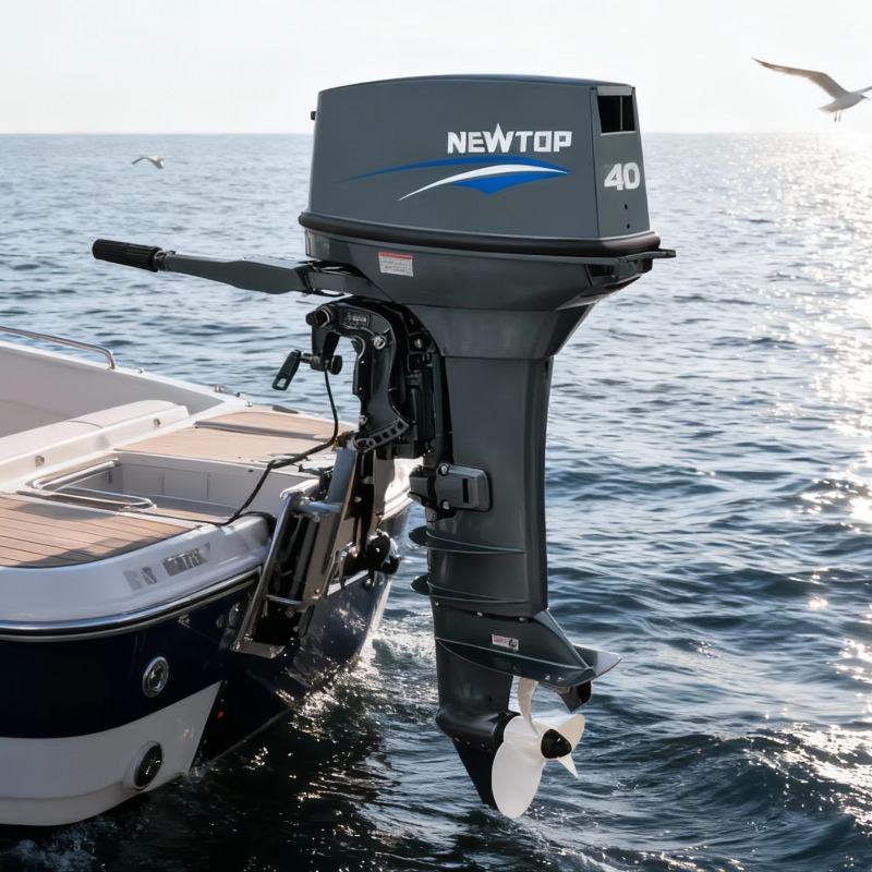 Motor Tempel 2 Tak Mesin Kapal - Outboard Motor 40Hp 2 Stroke ulasan dan harga